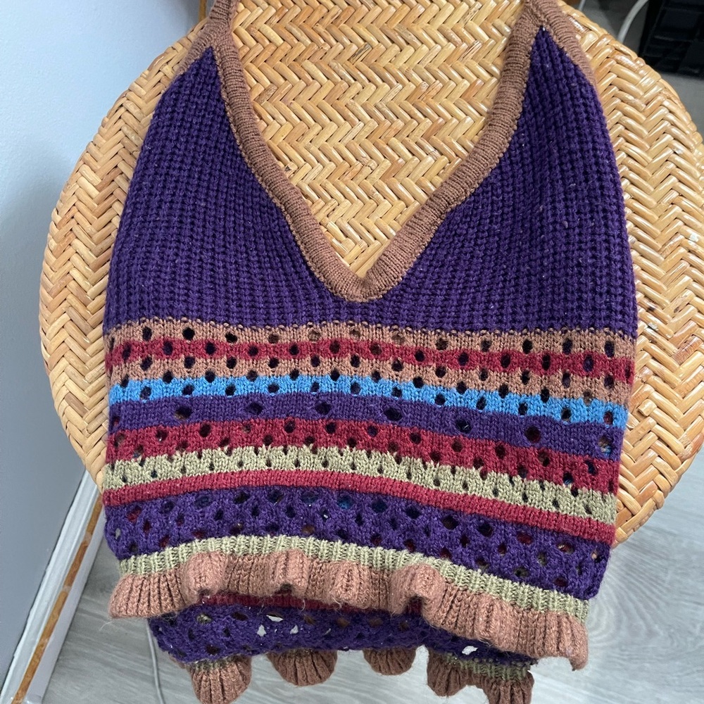 Crochet top S-M size